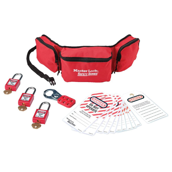 Master Lock 1456P410 Personal Safety Lockout Pouch, Zenex™ Thermoplastic Padlocks-Master Lock-1456P410KA-AmericanLocks.com