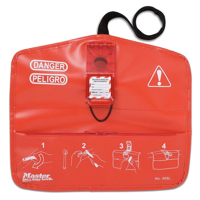 Master Lock 468L Seal Tight™ Handle-Off Ball Valve Lockout-Master Lock-468L-AmericanLocks.com