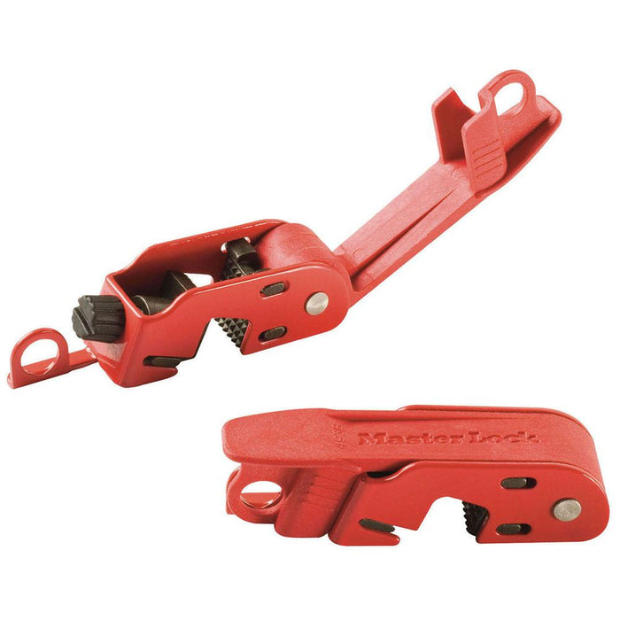 Master Lock 493 Grip Tight™ Circuit Breaker Lockout, Standard Single and Double Toggles-Master Lock-493B-AmericanLocks.com