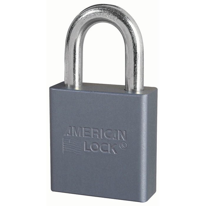 American Lock A10 Solid Aluminum Padlock 1-3/4in (44mm) wide 1-1/8in tall shackle-Master Lock-A10KA-Keyed Alike-AmericanLocks.com