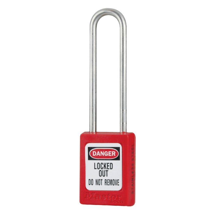 Master Lock S31LT Global Zenex™ Thermoplastic Safety Padlock 1-3/8in (35mm) Wide with 3in (76mm) Shackle, Key Retaining