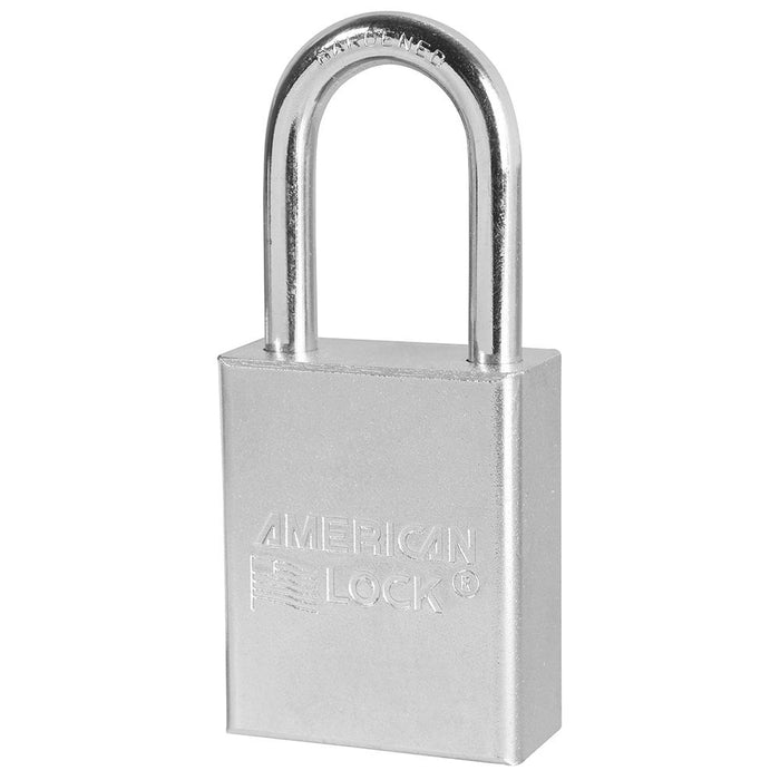 American Lock A5101 1-1/2in (38mm) Solid Steel Rekeyable Padlock with 1-1/2in (38mm) Shackle