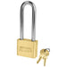 American Lock AL52 Solid Brass Padlock 1-3/4in (44mm) wide 3in tall shackle-Master Lock-AL52KA-Keyed Alike-AmericanLocks.com