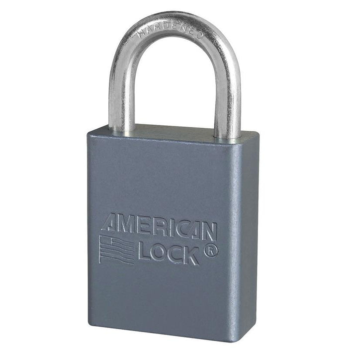 American Lock A30 Solid Aluminum Padlock 1-1/2in (38mm) wide 1in tall shackle
