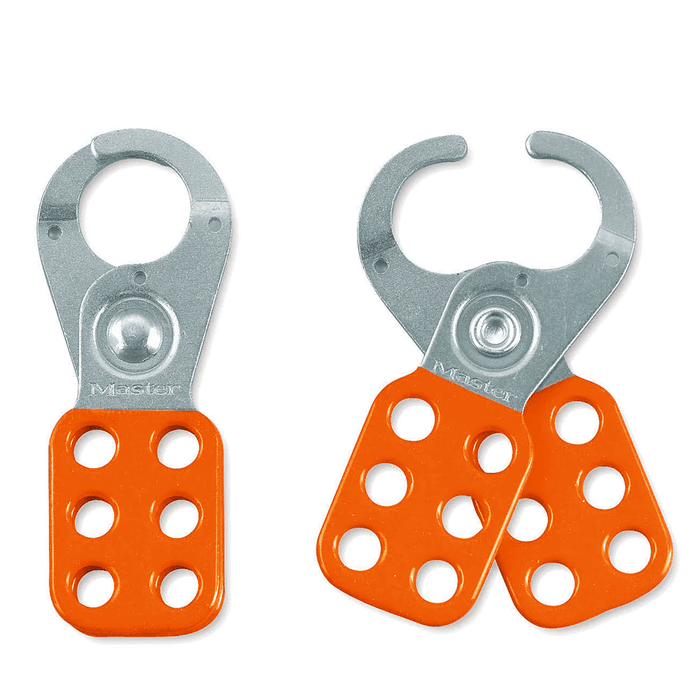 Master Lock 420 Steel Lockout Hasp, Jaw Clearance 1in (25mm) Wide