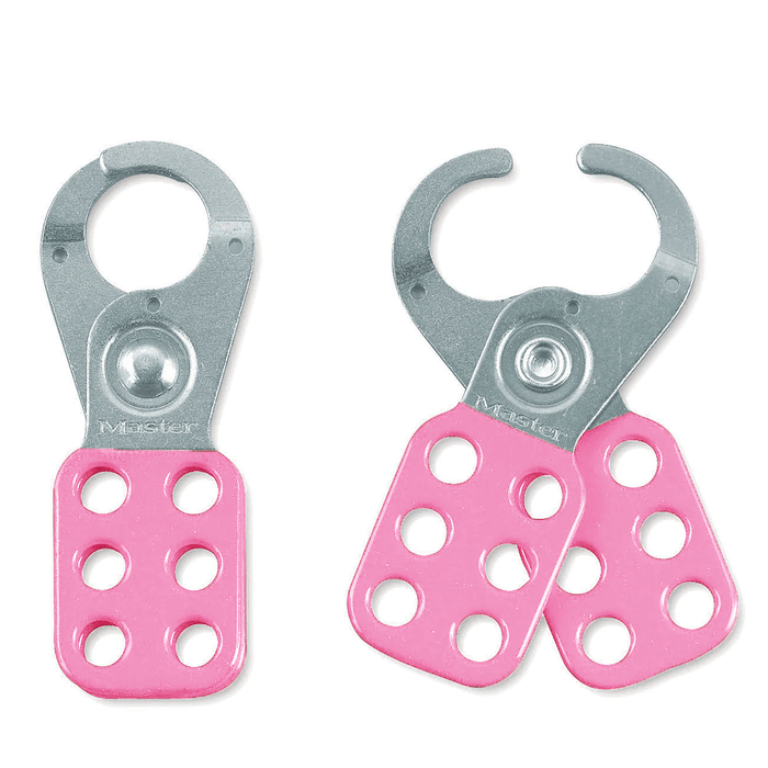 Master Lock 420 Steel Lockout Hasp, Jaw Clearance 1in (25mm) Wide