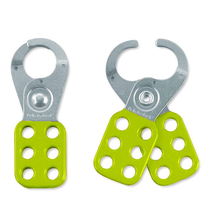 Master Lock 420 Steel Lockout Hasp, Jaw Clearance 1in (25mm) Wide