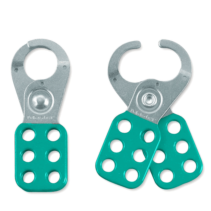Master Lock 420 Steel Lockout Hasp, Jaw Clearance 1in (25mm) Wide