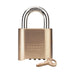 Master Lock 176 Resettable Combination Brass Padlock, Supervisory Key Override 2in (51mm) Wide-Combination-Master Lock-176-1in-AmericanLocks.com