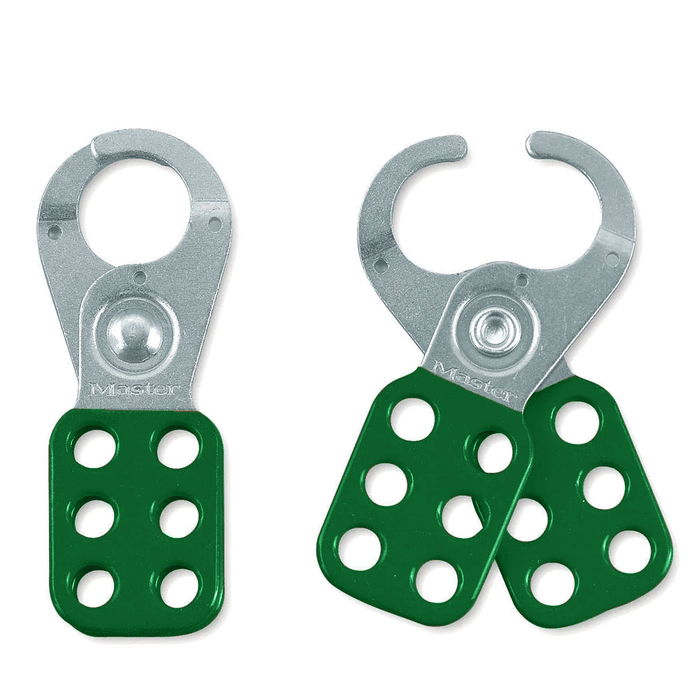 Master Lock 420 Steel Lockout Hasp, Jaw Clearance 1in (25mm) Wide