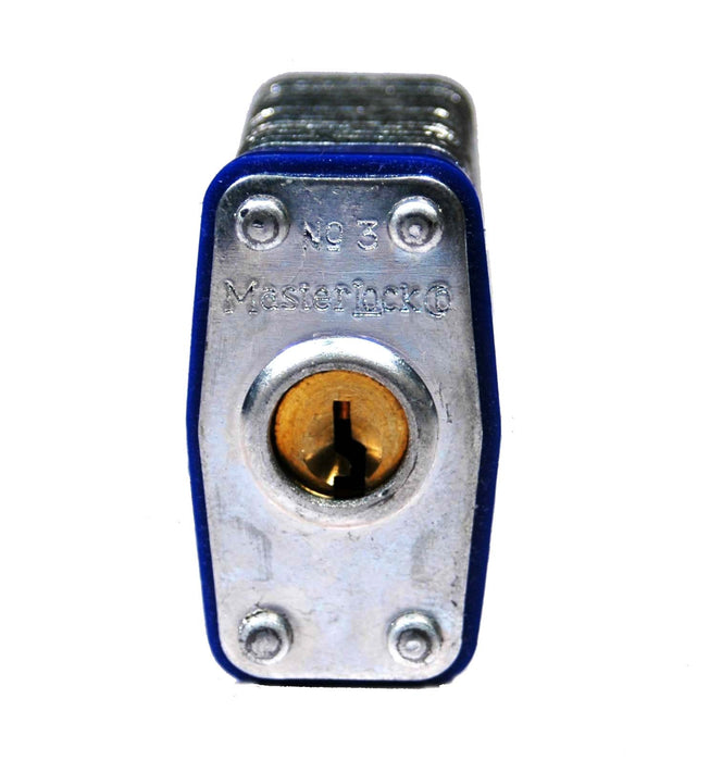 Master Lock 3 Laminated Steel Padlock 1-9/16in (40mm) Wide-Keyed-Master Lock-MasterLocks.com