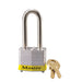 Master Lock 3 Laminated Steel Padlock 1-9/16in (40mm) Wide-Keyed-Master Lock-Yellow-Keyed Alike-3KALHYLW-MasterLocks.com