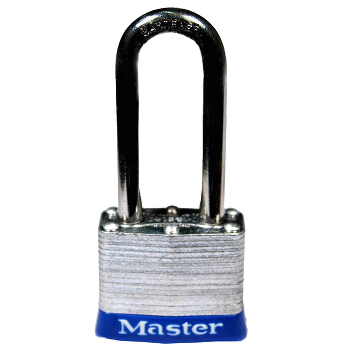 Master Lock 3 Laminated Steel Padlock 1-9/16in (40mm) Wide-Keyed-Master Lock-MasterLocks.com