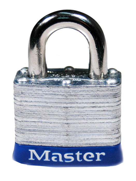 Master Lock 3 Laminated Steel Padlock 1-9/16in (40mm) Wide-Keyed-Master Lock-MasterLocks.com