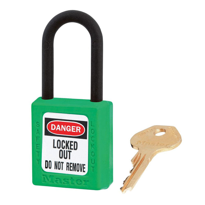 Model No. 406 Dielectric Zenex™ Thermoplastic Safety Padlock