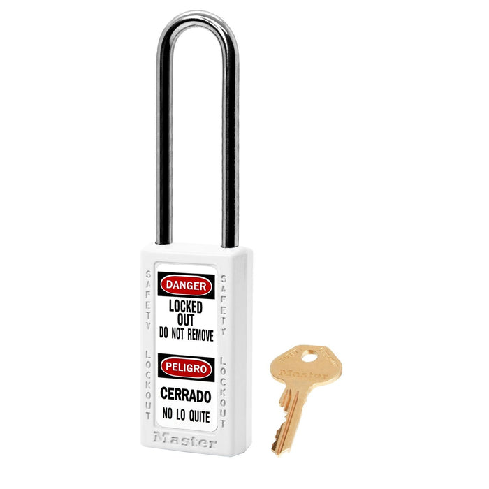Master Lock 411LT Zenex™ Thermoplastic Safety Padlock