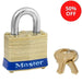 Master Lock 4D Laminated Brass Padlock 1-9/16in (40mm) Wide-Keyed-Master Lock-4D-AmericanLocks.com