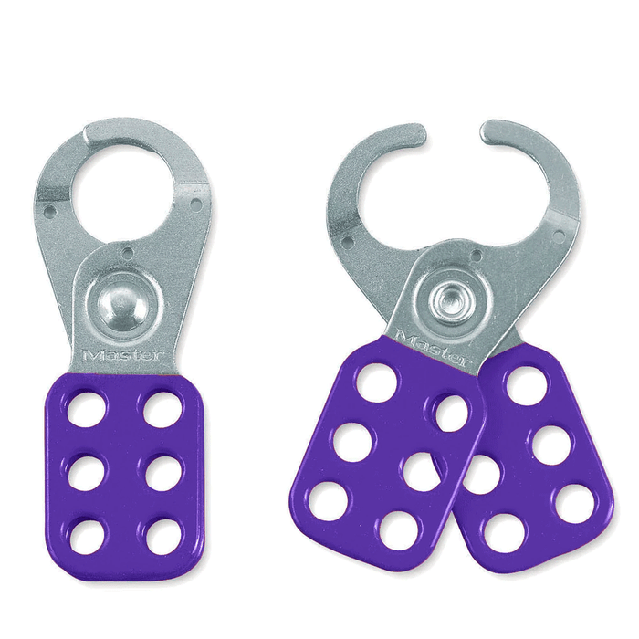 Master Lock 420 Steel Lockout Hasp, Jaw Clearance 1in (25mm) Wide