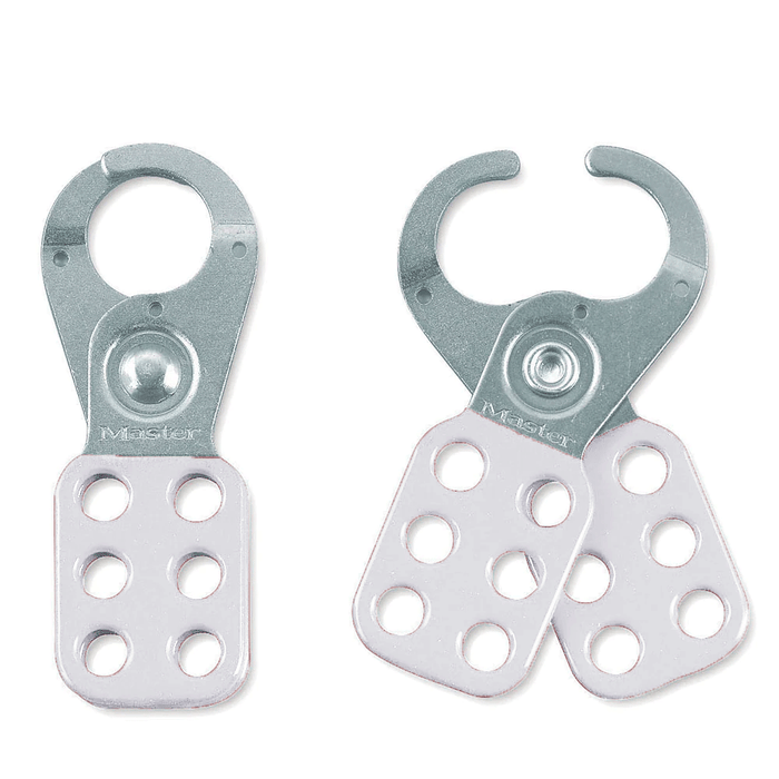 Master Lock 420 Steel Lockout Hasp, Jaw Clearance 1in (25mm) Wide