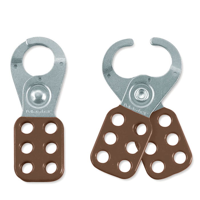 Master Lock 420 Steel Lockout Hasp, Jaw Clearance 1in (25mm) Wide
