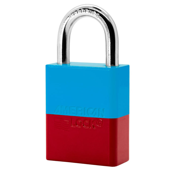 American Lock S1105PC Powder Coated Dual Colored Aluminum Padlock