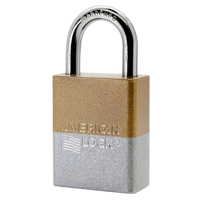 American Lock S1105PC Powder Coated Dual Colored Aluminum Padlock