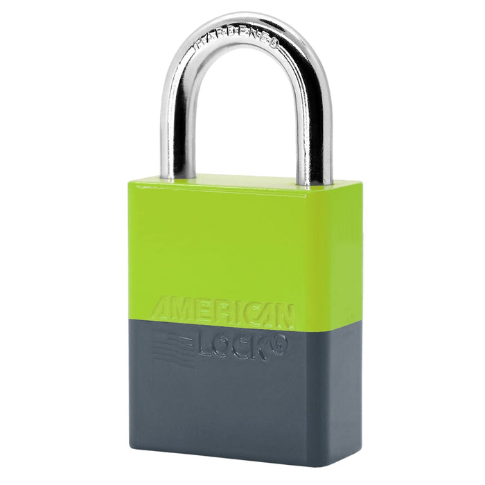 American Lock S1105PC Powder Coated Dual Colored Aluminum Padlock