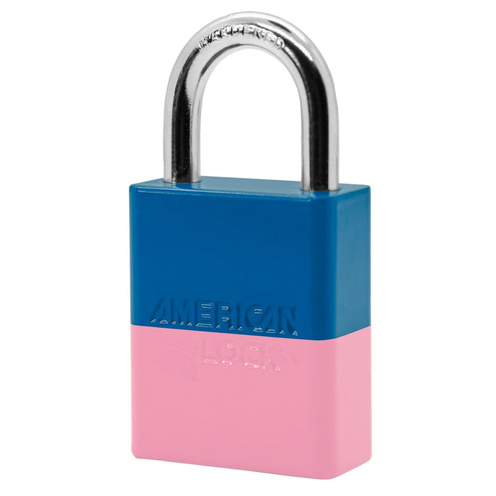 American Lock S1105PC Powder Coated Dual Colored Aluminum Padlock