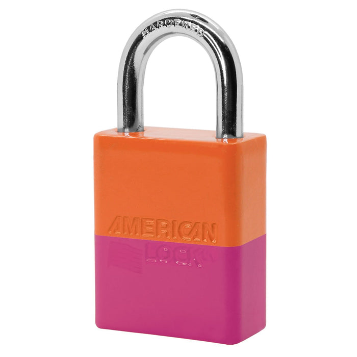 American Lock S1105PC Powder Coated Dual Colored Aluminum Padlock