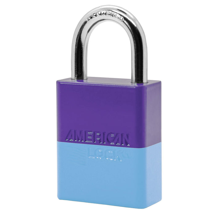 American Lock S1105PC Powder Coated Dual Colored Aluminum Padlock