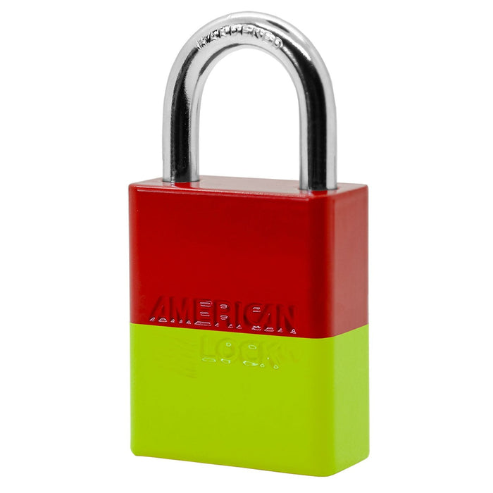 American Lock S1105PC Powder Coated Dual Colored Aluminum Padlock