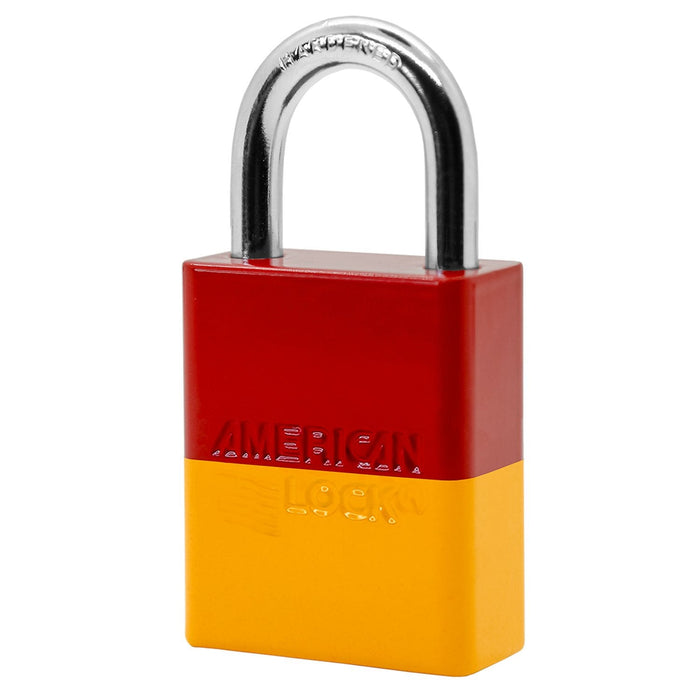 American Lock S1105PC Powder Coated Dual Colored Aluminum Padlock