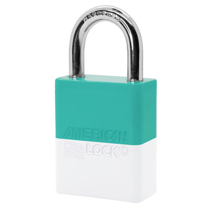 American Lock S1105PC Powder Coated Dual Colored Aluminum Padlock