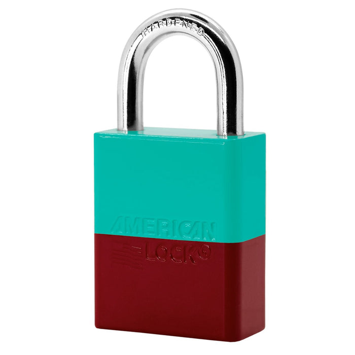 American Lock S1105PC Powder Coated Dual Colored Aluminum Padlock