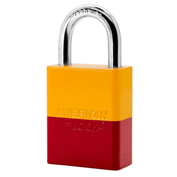 American Lock S1105PC Powder Coated Dual Colored Aluminum Padlock