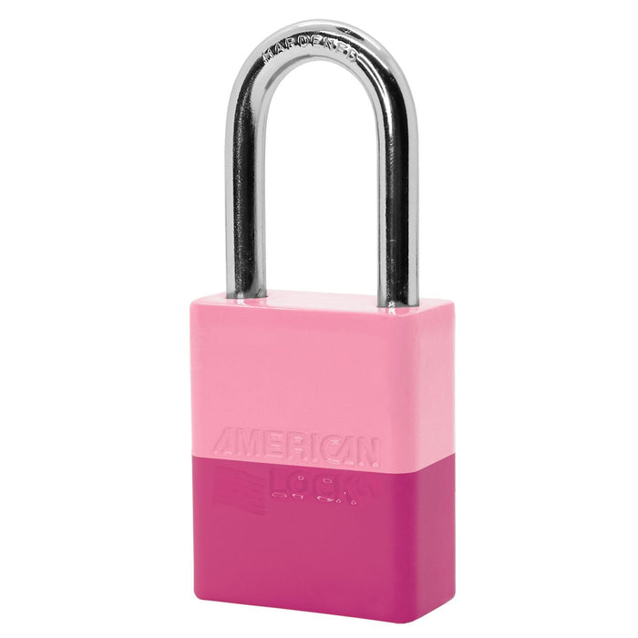 American Lock A1106PC Powder Coated Dual Colored Aluminum Padlock
