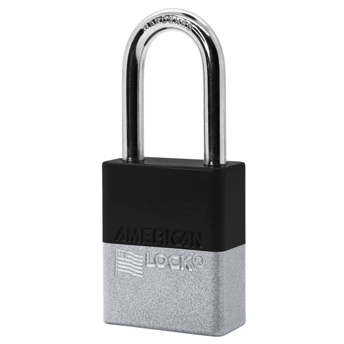 American Lock A1106PC Powder Coated Dual Colored Aluminum Padlock