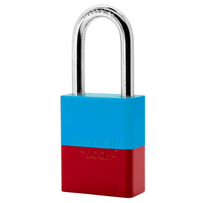 American Lock A1106PC Powder Coated Dual Colored Aluminum Padlock