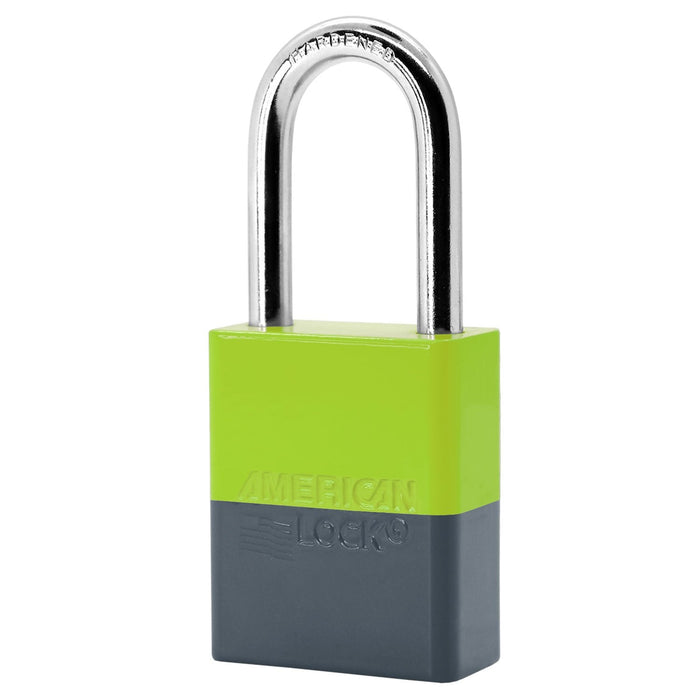 American Lock A1106PC Powder Coated Dual Colored Aluminum Padlock