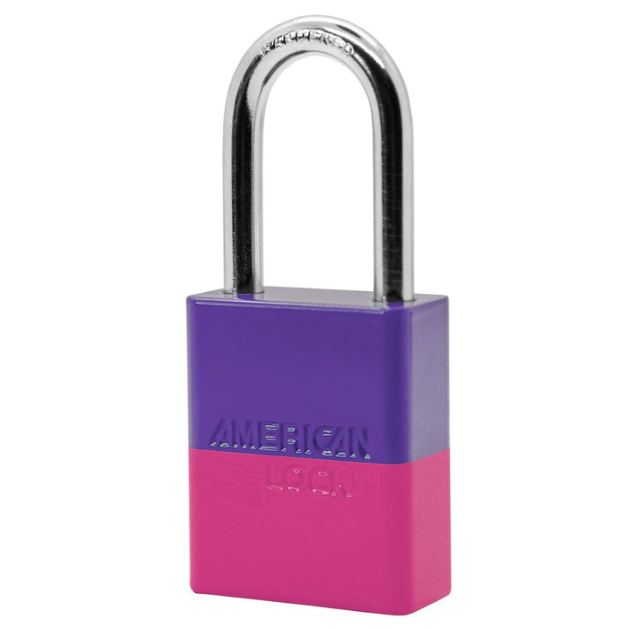 American Lock A1106PC Powder Coated Dual Colored Aluminum Padlock