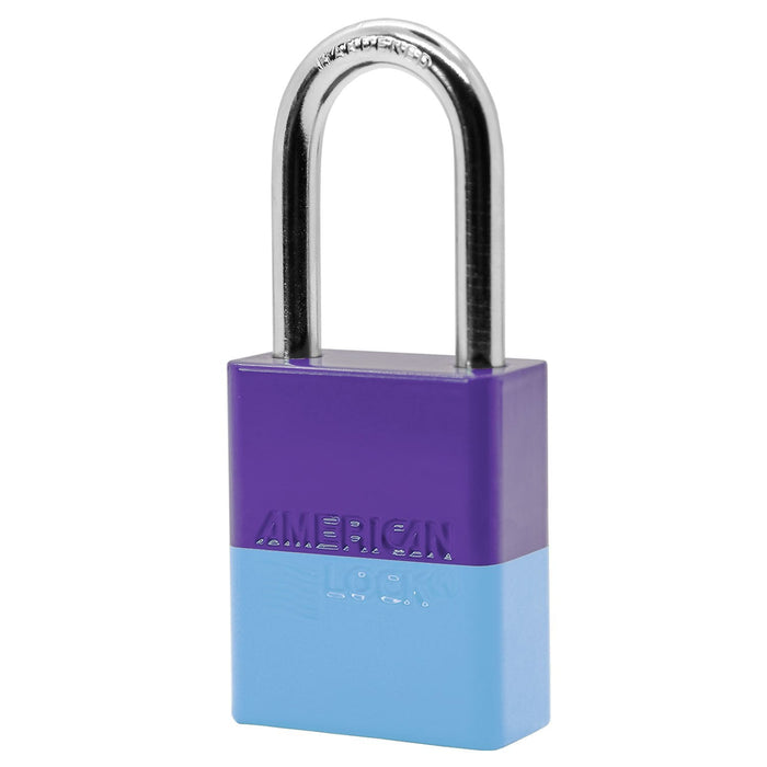 American Lock A1106PC Powder Coated Dual Colored Aluminum Padlock