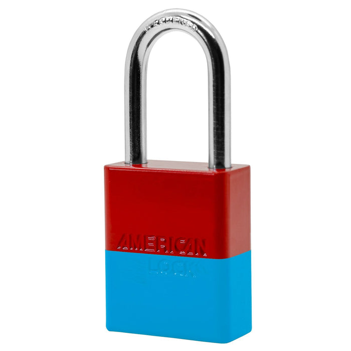 American Lock A1106PC Powder Coated Dual Colored Aluminum Padlock