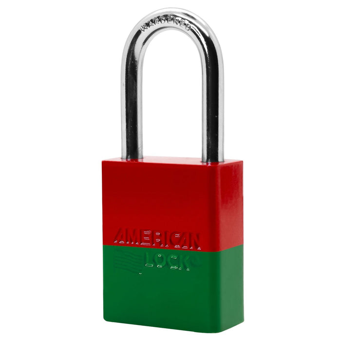 American Lock A1106PC Powder Coated Dual Colored Aluminum Padlock