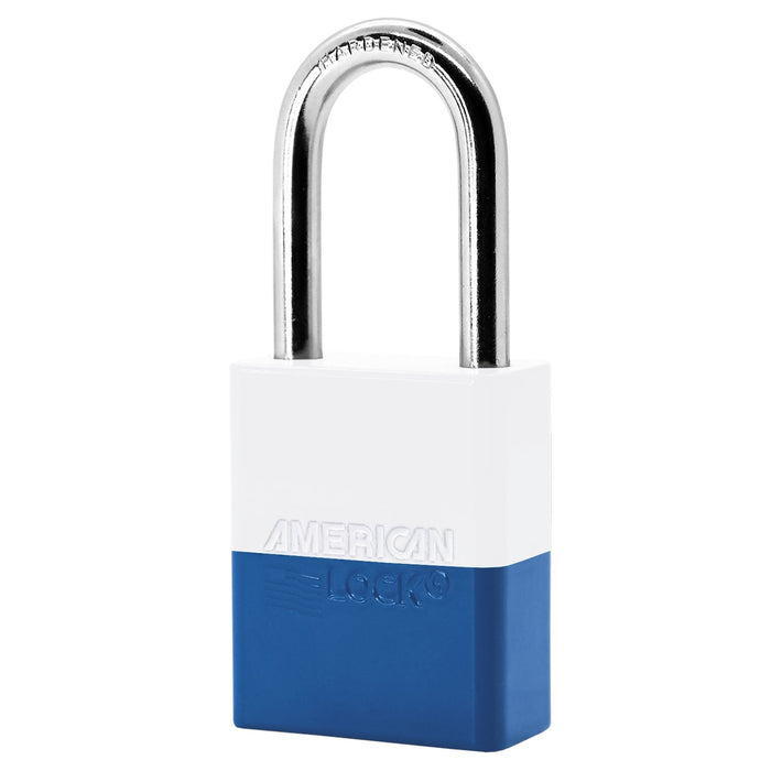 American Lock A1106PC Powder Coated Dual Colored Aluminum Padlock