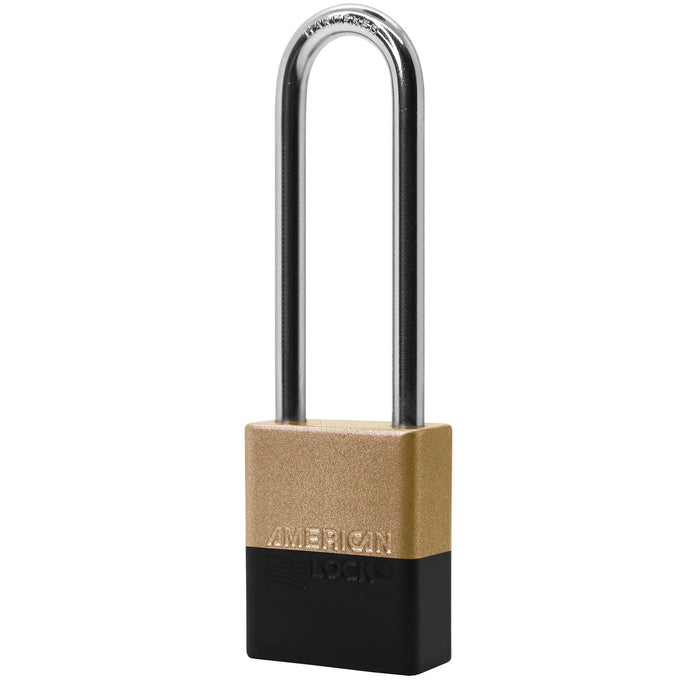 American Lock A1107PC Powder Coated Dual Colored Aluminum Padlock