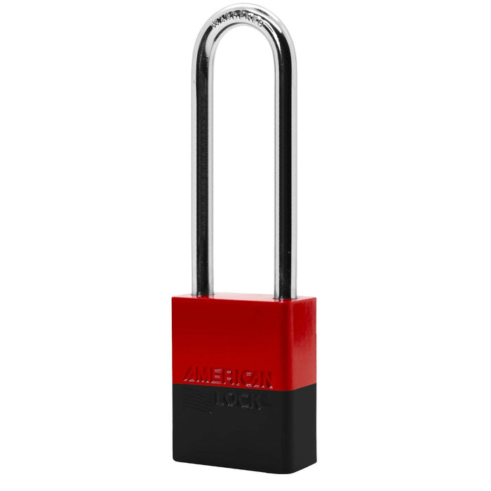American Lock A1107PC Powder Coated Dual Colored Aluminum Padlock