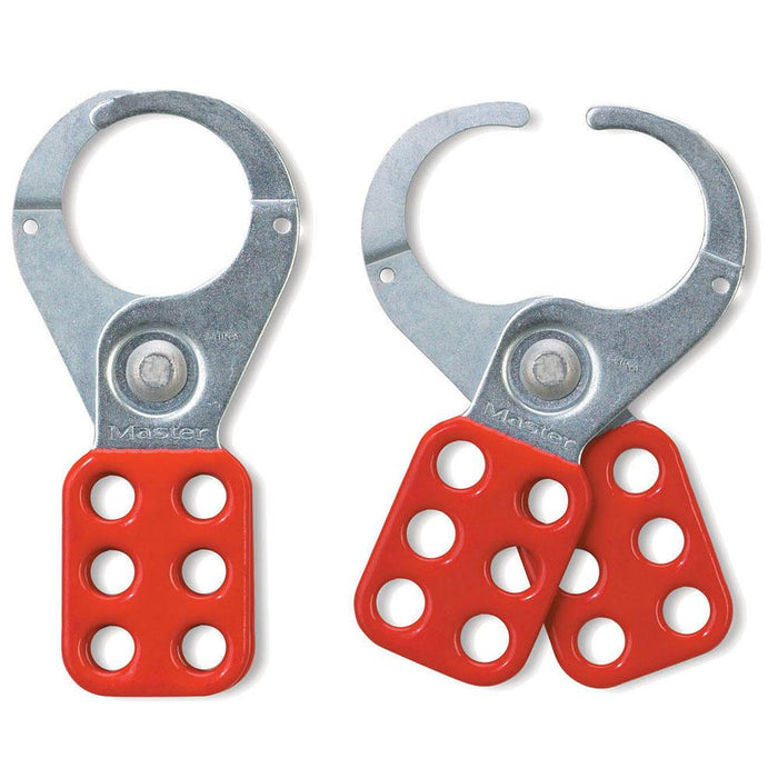 Master Lock 421 Steel Lockout Hasp, Jaw Clearance 1-1/2in (38mm) Wide-Master Lock-421-AmericanLocks.com