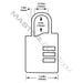 Master Lock 4684T Set Your Own Combination TSA-Accepted Luggage Lock 2 Pack 1-3/8in (35mm) Wide-Combination-Master Lock-4684T-AmericanLocks.com
