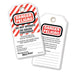 Master Lock 497AX Do Not Operate Safety Tag, Spanish/English, Laminated-Master Lock-497AX-AmericanLocks.com