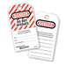 Master Lock 497A Do Not Operate Safety Tag, English, Laminated-AmericanLocks.com-497A-AmericanLocks.com